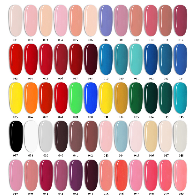 60 Colors ONE-STEP GEL POLISH KIT